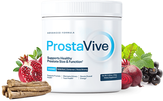 ProstaVive prostate health supplement bottle