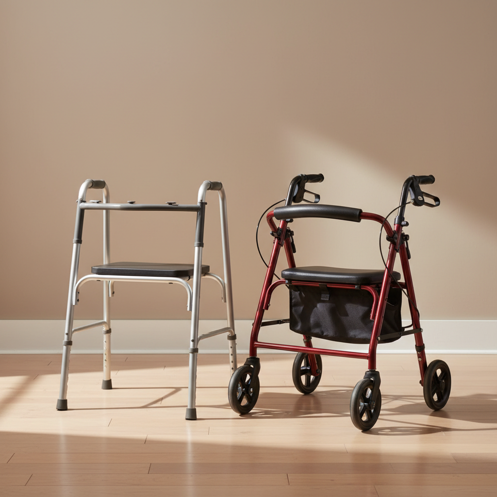 Rollator Walkers vs. Standard Walkers: A Side-by-Side Comparison