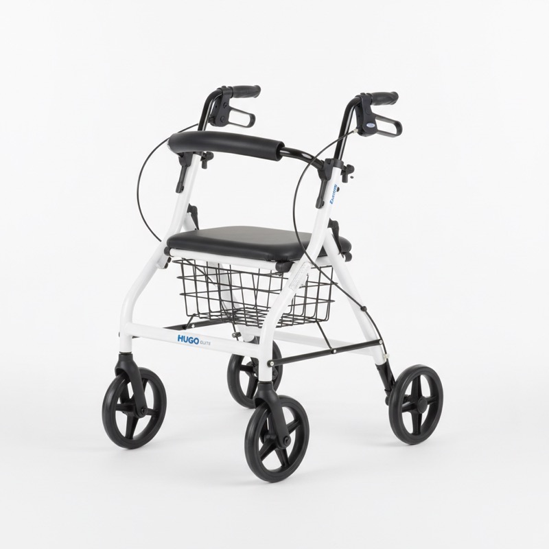 Hugo Mobility Elite off road walker for seniors with 8-inch wheels