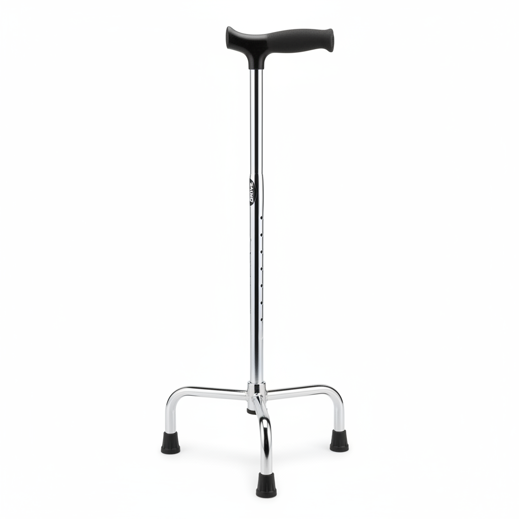 Drive Medical Quad Cane with Large Base