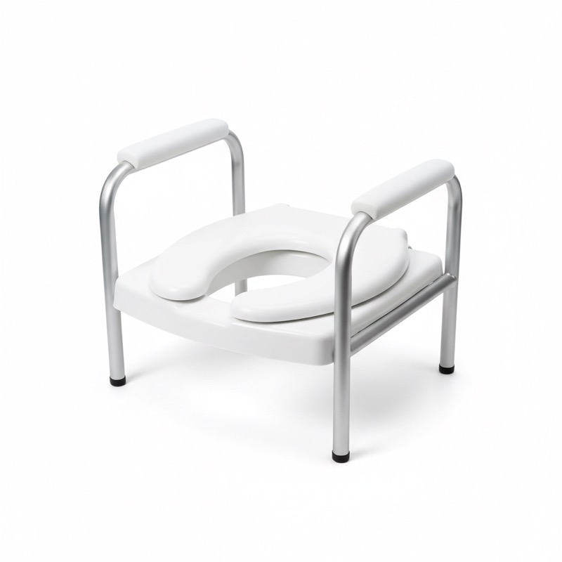 Medline Raised Toilet Seat with Handles